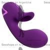 Estimulador con succionador de clitoris y vibrador
